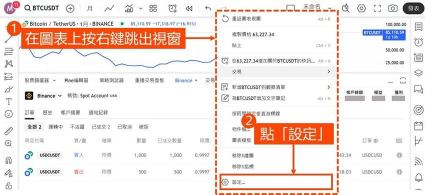 图片[10]-用Tradingview怎么买比特币？TradingView和币安帐户连接下单教学 (图解步骤)-网创圈