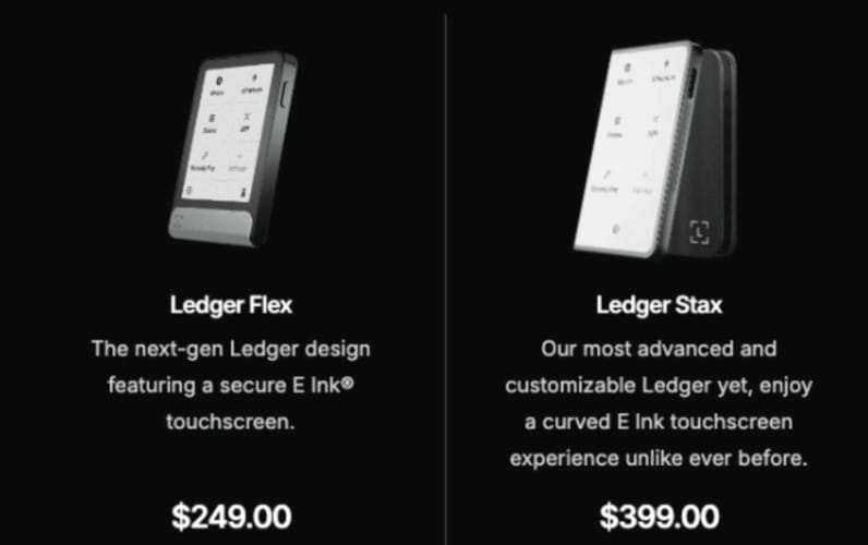 图片[3]-哪个冷钱包更值得投资？对比Ledger Stax与Ledger Flex冷钱包-网创圈
