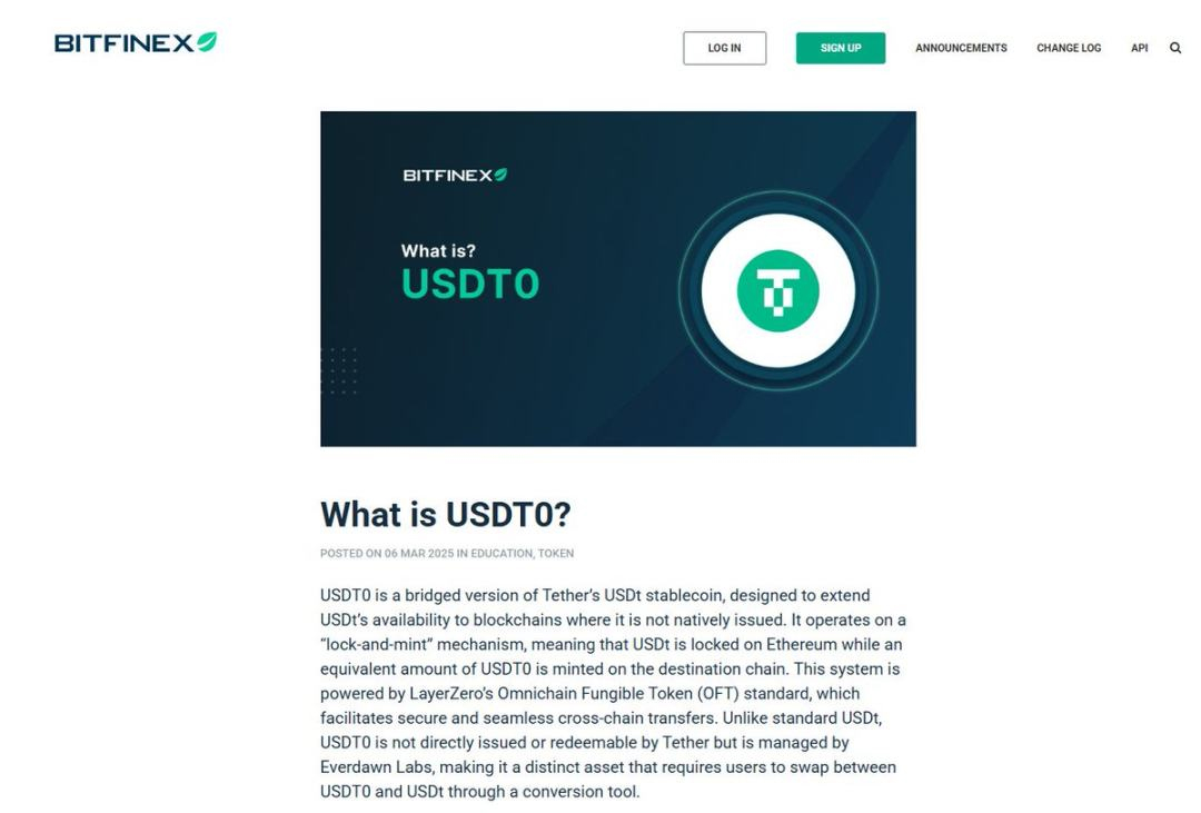 图片[5]-三分钟了解 USDT0：USDT 的跨链版靠谱吗？-网创圈