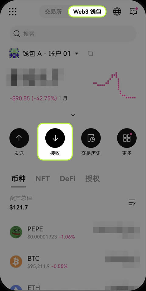 图片[5]-如何在Web3钱包确定数字资产的地址和网络？(欧易APP端/PC端教学)-网创圈