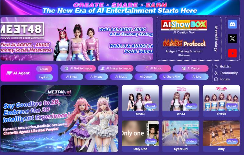 图片[2]-AI偶像降临Web3:深度解读Binance钱包首发项目MEET48-网创圈