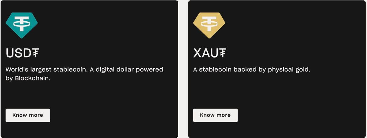 图片[2]-除USDT,Tether旗下XAUT代币有80吨黄金作为支撑-网创圈