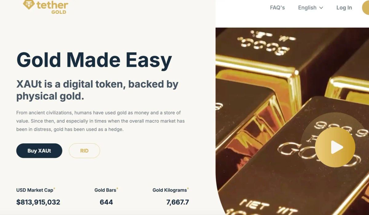 图片[3]-除USDT,Tether旗下XAUT代币有80吨黄金作为支撑-网创圈