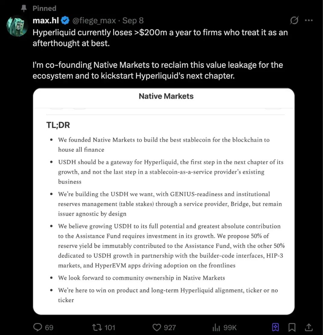 图片[2]-Hyperliquid竞标大战结束，新团队Native Markets为何拿下USDH？-网创圈