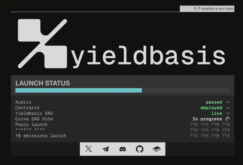 打新项目Yield Basis
